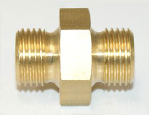 Double nipple 1/8" extern - 1/8" extern