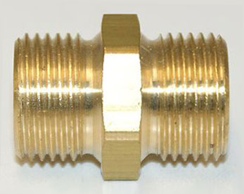 Double nipple 3/8" extern - 3/8" extern