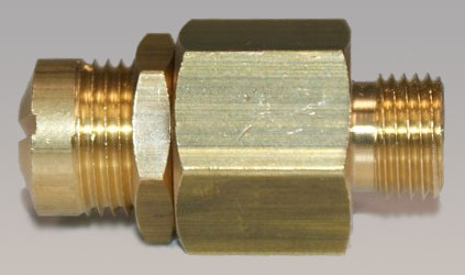 Mini Sicherheitsventil - 1/8" Außengewinde 1-4 bar
