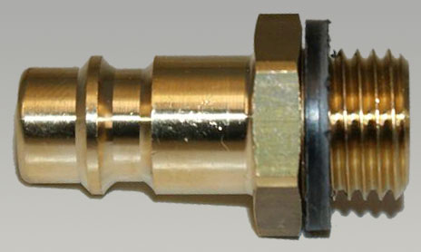 NW 7,2 Stecker - 1/4" Außengewinde