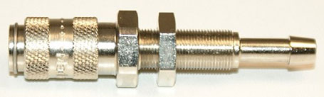 NW 2,7 Kupplung - 3 mm Schlauchanschluss Schott M 7 x 0,5