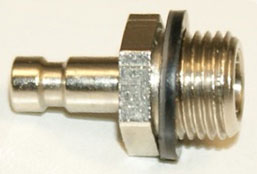 NW 2,7 plug - 1/8" external thread