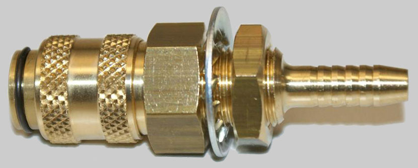 NW 5 Kupplung - 5 mm Schott M 12 x 1