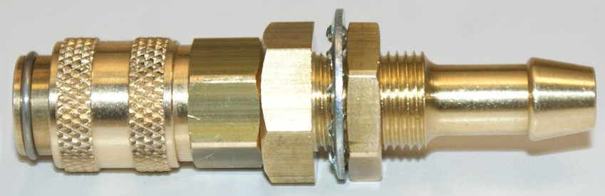 NW 5 Kupplung - 2-teilig | 8/9 mm Schott M 12 x 1