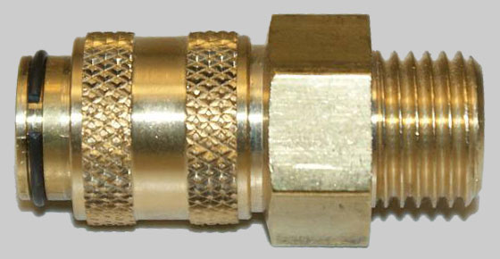 NW 5 Kupplung - 1/4" Außengewinde
