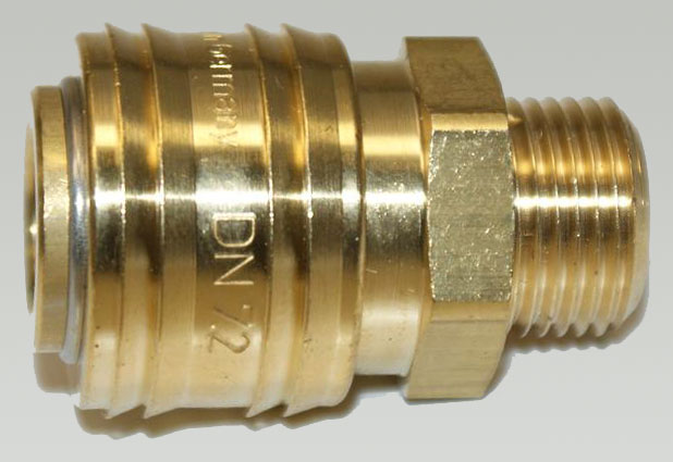 NW 7,2 Kupplung - 1/4" Außengewinde
