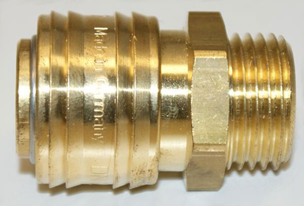 NW 7,2 Kupplung - 1/2" Außengewinde