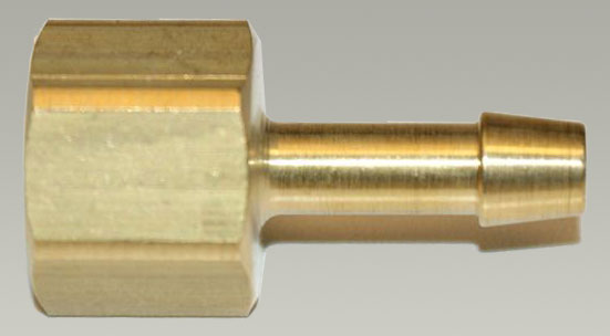 Tülle 1/4" Innengewinde - 6 mm Schlauchanschluss
