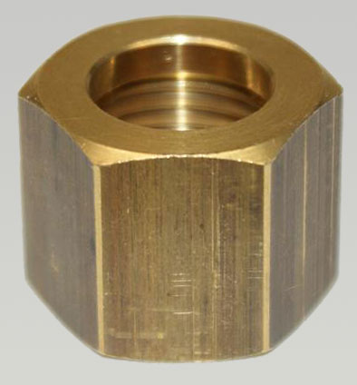 Überwurfmutter 1/2" - 15,25 mm Schlauchöffnung