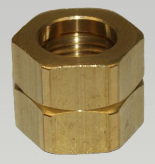 Überwurfmutter 3/8" Links - 12,5 mm Schlauchöffnung